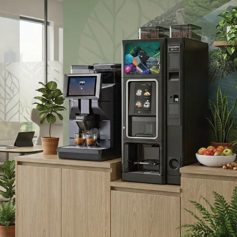 Machines premium, sélection locale ou tendance