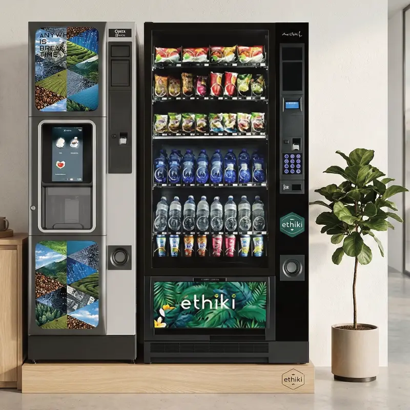 Machines snacks & café en marques nationales